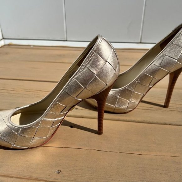 LAMB Gold pumps - Picture 3 of 5